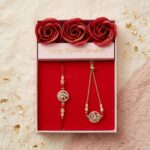 Bhai Bhabhi Slim Rakhi combo - Premium Rakhi Set - Image 2