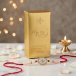 Graceful AD stone Rakhi for your Brother in Canada | Order for quick shipping