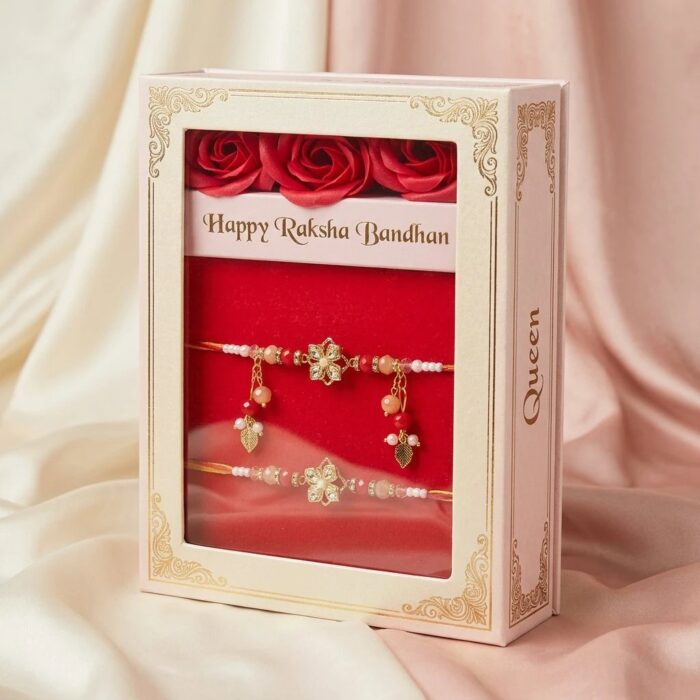 Rakhi set for Him and her | Rakhi and Lumba Set