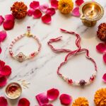 Slim Bhai Rakhi and Bhabhi lumba Set - Image 3
