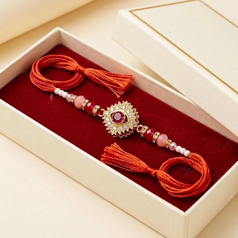 Premium Ad stone Rakhi