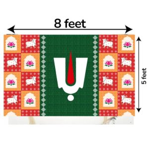 Dimensions of Lord Balaji Backdrop