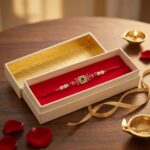 AD stone Rakhi | Premium Slim Rakhi - Image 8