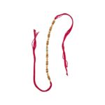 Chandan Rakhi Bracelet - 1 line | Chandan & Tulsi Beads