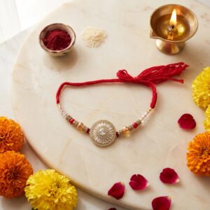 Premium AD stone Rakhi