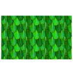 Close-up of plain banana leaves mandap pattern with lush green Kele Patta Vazhai Ilai arch — no marigold strings printed