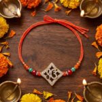 Premium Ek onkar - Ad stone Rakhi in Canada