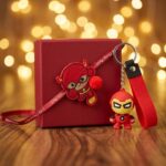 Cartoon Kids Rakhi with Key Chain | Led Rakhi