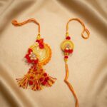 Bhai Bhabhi Rakhi combo | Bhai Rakhi and Bhabhi Lumba Rakhi set - Image 4
