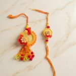 Bhai Bhabhi Rakhi combo | Bhai Rakhi and Bhabhi Lumba Rakhi set - Image 5