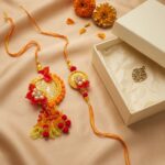 Bhai Bhabhi Rakhi combo | Bhai Rakhi and Bhabhi Lumba Rakhi set - Image 2