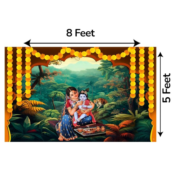 8x5 feet Background for Baby shower and other auspicious occassions