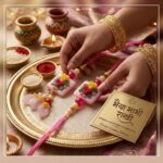 Bhai Bhabhi Rakhi combo | Bhai Rakhi and Bhabhi Lumba Rakhi set