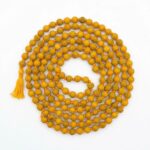 Sacred Original Haldi (Turmeric) Japa Mala | Prayer & Meditation Beads - Image 2