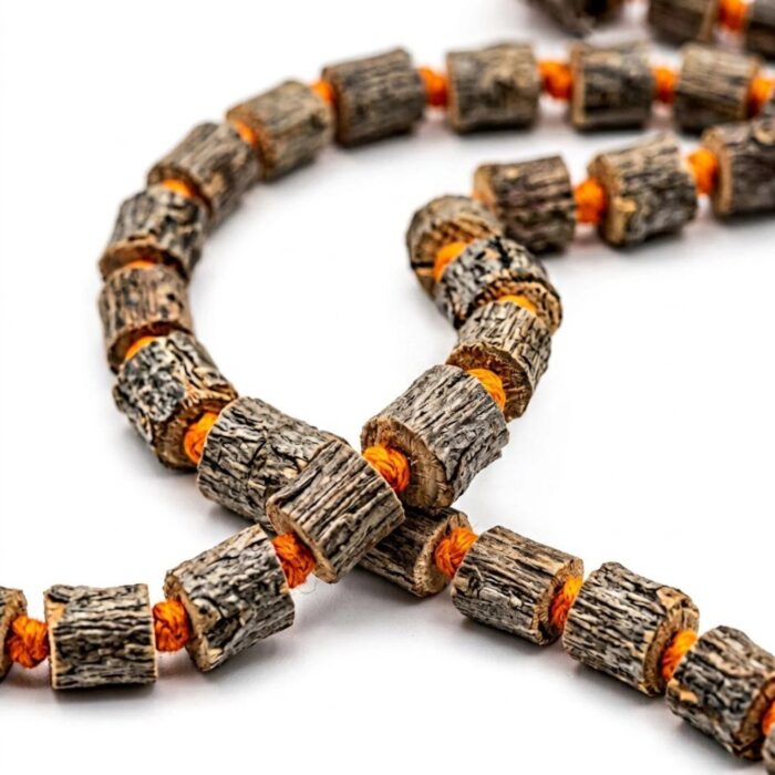 Sacred Original Tulsi Japa Mala | Holy Basil Prayer Beads - Image 4