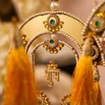 Close up of the Acrylic Shubh labh decor