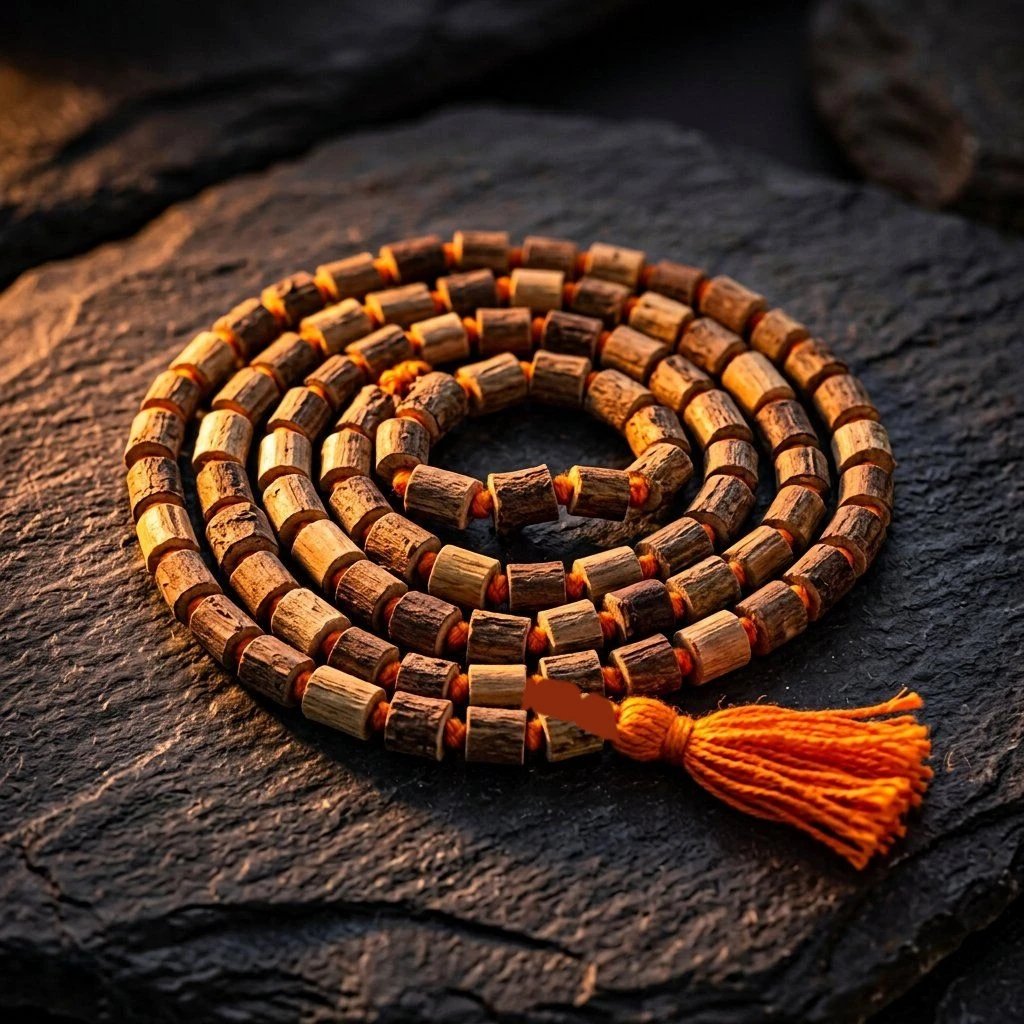 04-luxury-dark-slate (1).webp Sacred Original Tulsi Japa Mala | Holy Basil Prayer Beads - Image 1