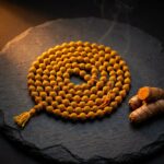 Sacred Original Haldi (Turmeric) Japa Mala | Prayer & Meditation Beads - Image 6