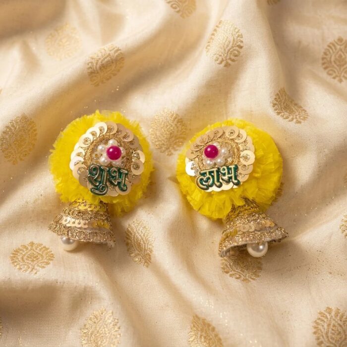 Yellow Marigold Shubh Labh Diwali Decoration in Canada