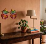 Light weight Acrylic Shubh Labh hanging for home