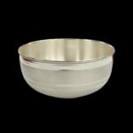 Pure Silver Bowl | 3.8 inch pure Silver katori - Image 4