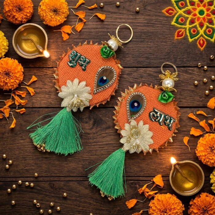 Handcrafted Shubh Labh hanging - Diwali Decor - Image 3