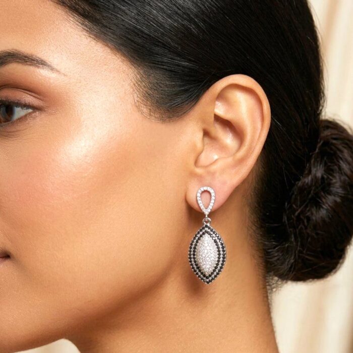 925 Sterling Silver Dangle Earrings - Image 4