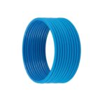 Firozi Blue Metal Bangle Set of 12