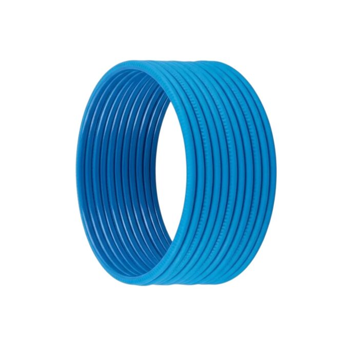 Firozi Blue Metal Bangle Set of 12