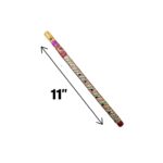 Flute - Indian bamboo flute with 2 peacock feathers - Image 2