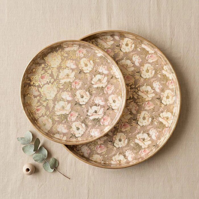 Round Tray Set · Set of 2 - Large | 7 Designs - Image 5