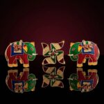 Swastik with Shubh Labh on Elephants
