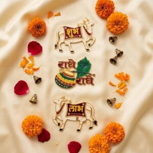 Shubh labh prop for your Rangoli