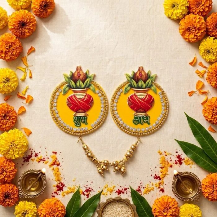 Shubh Labh Hanging - Kalash - Image 3