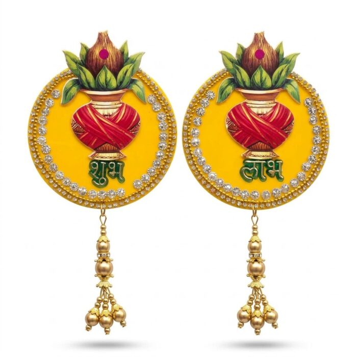 Shubh Labh Hanging - Kalash - Image 2