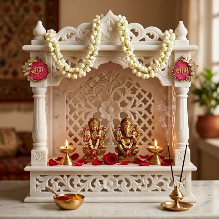 Shubh Labh placed on home Mandir
