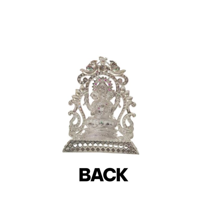 Silver Ganesh Idol | Dazzle Series 393 - Image 8