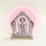 Pure Silver Goddess Lakshmi Idol