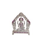 Pure Silver Goddess Lakshmi Idol - Image 3