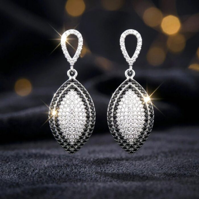 925 Sterling Silver Dangle Earrings - Image 2
