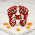 Lakshmi Charan Paduka - Lightweight for Home and Mandir