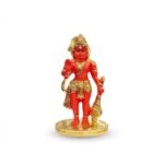 24k Gold plated Hanuman Idol for Home and Gift