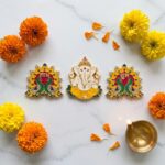 Peacock Shubh Labh with Ganesh | 2 Colors - Image 2
