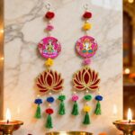 Lakshmi Ganesh Hanging - Lotus - Image 3
