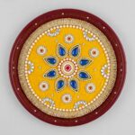 Decorated Karwa Chauth Thali Set with Lota & Channi - Image 4