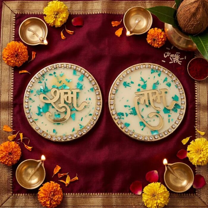 Shubh Labh decoration for Diwali