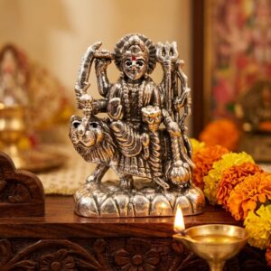 Pure Silver Ambe Maa Idol