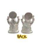 Pure Silver Lakshmi Ganesha Idol Set - Image 7