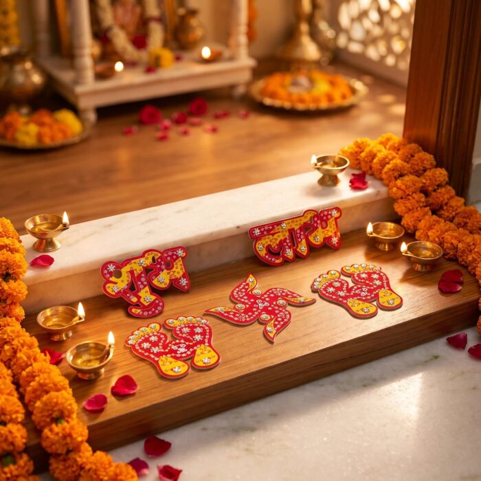 Shubh Labh, Lakshmi Charan and Swastik set