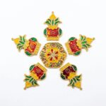 Decorative Rangoli Set - Kalash | 2 Colors - Image 2